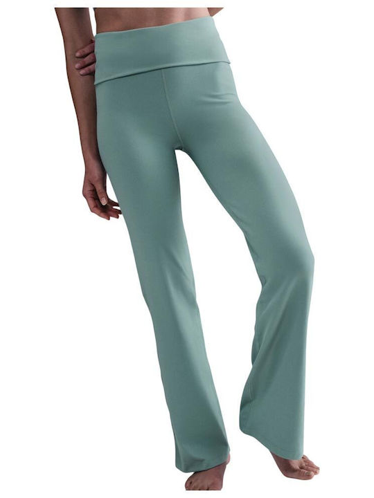 Nike One Drifit Highwaisted Foldover Pants Dri-...
