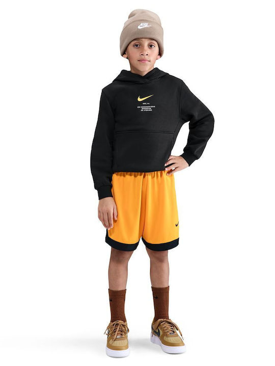 black and yellow nike sweatshirt