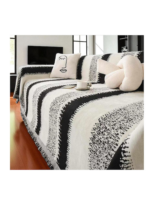 Linea Home Bengal Dreisitzer-Sofa Wurf Chenille...