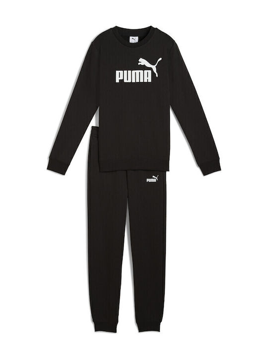 PUMA Sweat Suit Fl Μαύρο