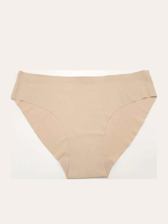 Heat Underwear Slip χωρίς Ραφές Μπεζ
