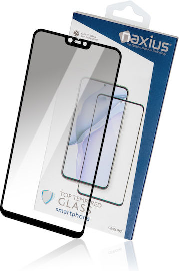 Naxius Privacy Tempered Glass Μαύρο (Mi 8Honor 8X)
