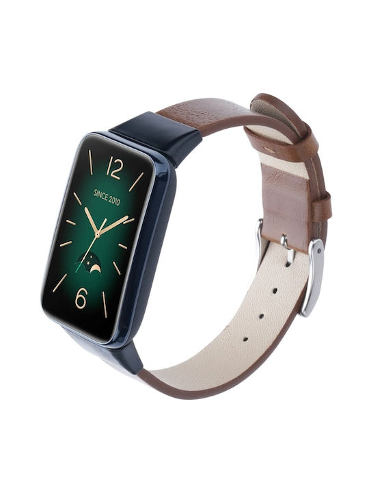 Leather Strap Xiaomi Mi Band 7 Pro Brown
