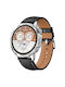 Leather Universal Strap 22 Mm Black