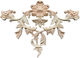 Wooden Carved Decorative Centerpiece Solid Wood 27x19cm