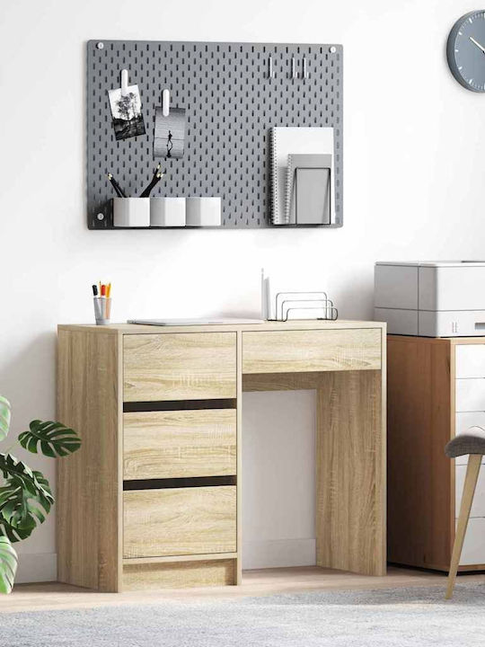 Γραφείο Ξύλινο Σονομα 90x37.5x75εκ.