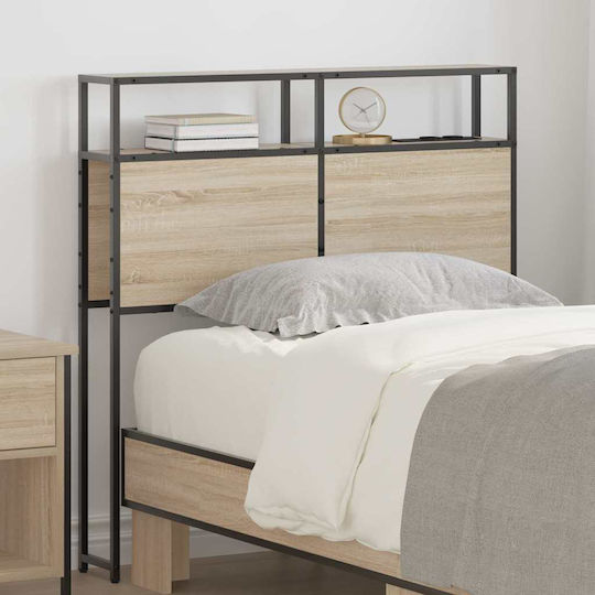 CM Wooden Bed Headboard Sonoma Oak