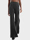 Damen Stoff Hose Black