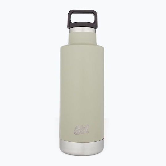 Esbit Flasche Thermosflasche Rostfreier Stahl 750ml Stone Gray
