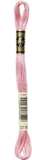 Stickgarn Mouline Dmc 117 Rosa 3716