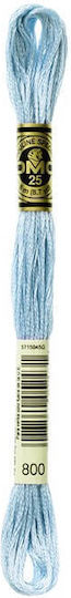 Stickgarn Mouline Dmc 117 Himmelblau