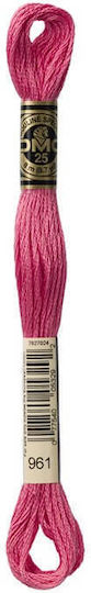 Embroidery Thread Mouline Dmc 117 Fuchsia 961