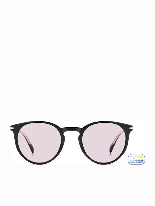 David Beckham Men's Sunglasses with Black Plast...