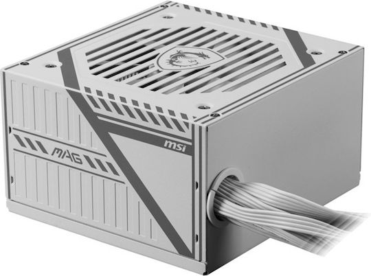 MSI MAG A650BNL 650W Alb Sursă de Alimentare Calculator Complet cu fir 80 Plus Bronze