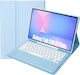Bluetooth Keyboard Case Samsung Galaxy Tab S10 Fe+ X620 X626b In English US Blue