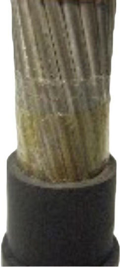 Single-Core Copper Power Cable Nsgafoeu 1x2.5 1.8/3 Kv Bk 050178 Faber