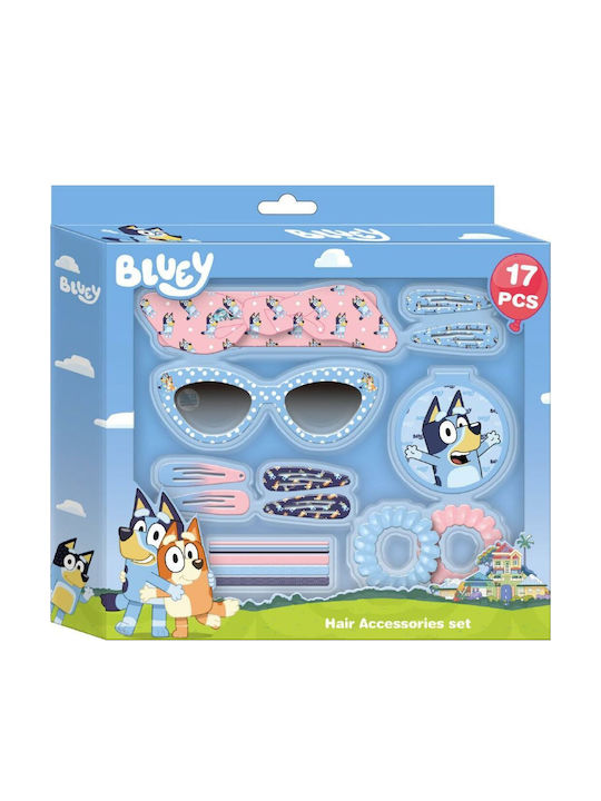 Bluey Kinder Haargummis 17 Stück