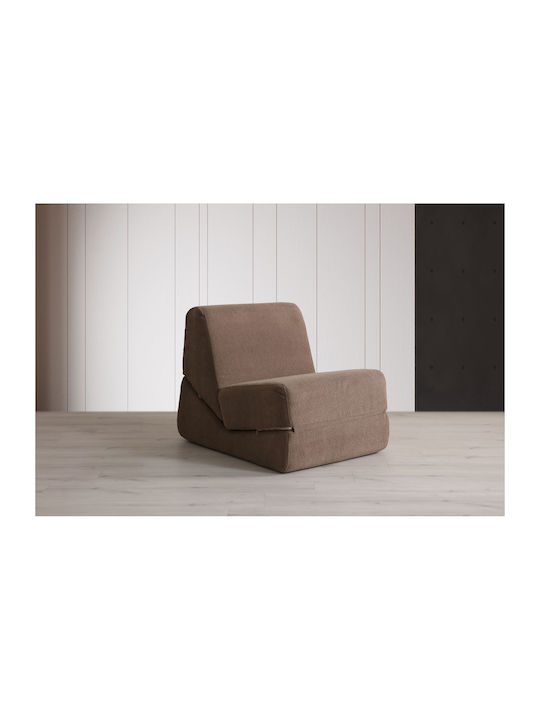 Origami Convertable Schlafsessel Brown 100x70x70cm