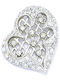PS Silver Charm Inimă Din Argint Cu Zircon