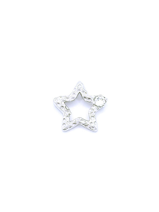 PS Silver Charm Star от Сребро със Зиркон