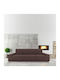Eysa Premium Roc Husă Elastică Canapea cu cinci locuri C/07 Brown 250εκ. 1buc F759177