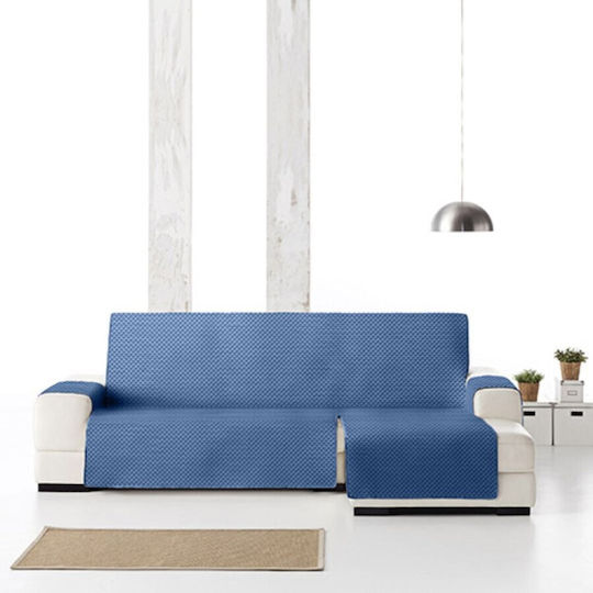 Eysa Elastische Abdeckung für Ecksofa C/03 Blue 300εκ. 1Stück F337203D