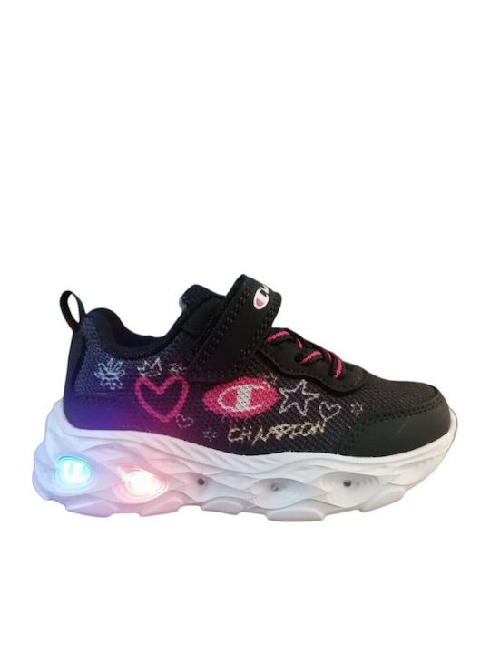 Kids Sneakers with Scratch & Lights White