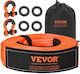 Vevor Car Towing Strap In Orange Color