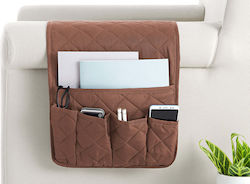 Quilted Organizer Sofa Brown Quilted Organizer Sofa Brown