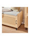 Mobilier de Intrare cu Bancă Natural & Grey 110x40x49cm