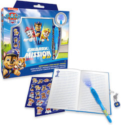 Paw Patrol Duty Calls Notizbuch + Magischer Stift Set