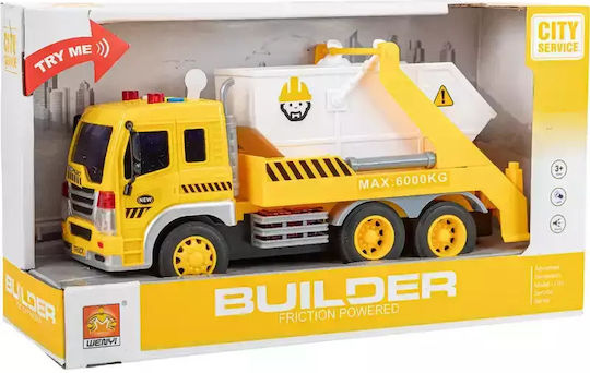 Gounaridis Toys Truck 1:16 Pull Back For 3+ Years Old