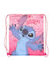 Disney Stitch Kids Bag Pouch Bag Pink 40cmx35cmcm
