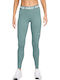 Dri-Fit Training Damen Lang Leggings Türkis