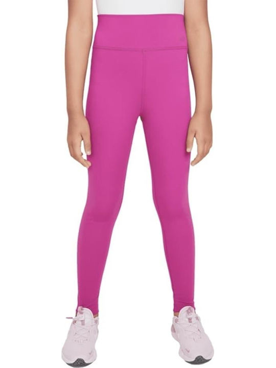 Nike Kinder Leggings Sport Lang Dri-Fit Fuchsia...