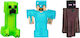 Minecraft Παιχνίδι Μινιατούρα Goo Jit Zu για 4+ Ετών (Διάφορα Σχέδια)