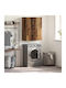 vidaXL Bathroom Cabinet L69.5xW34xH90cm Brown