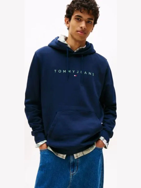 Tommy Hilfiger Φούτερ με Κουκούλα Dark Night Navy