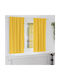 vidaXL Set of Blackout Curtains for Window with Pencil Pleat Yellow 140x175cm