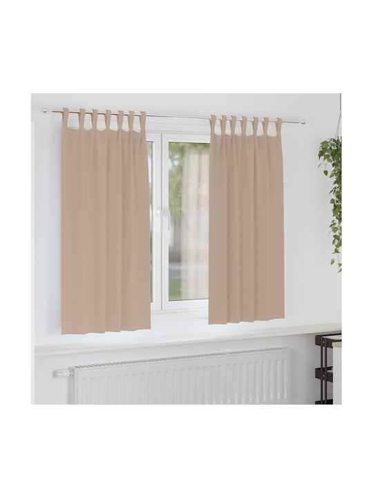 vidaXL vidaXL Set Vorhänge Verdunkelung Fenster...