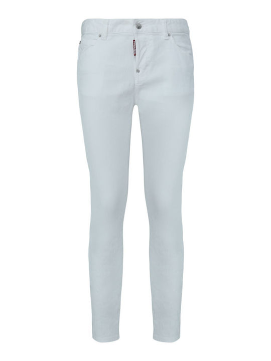 Pantaloni Jeans pentru Bărbați White