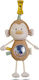 Saro Pendant Toy for Crib and Stroller Jungle Party for 0++ Months