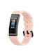 Silikon Tragbare Bänder Huawei Band 3/4 Pro Rosa