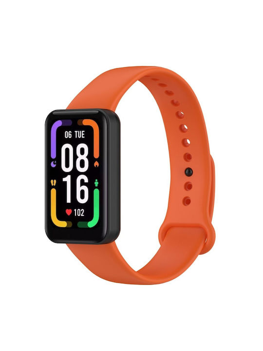 Σιλικόνη Λουράκι Xiaomi Redmi Smart Band Pro Πορτοκαλί