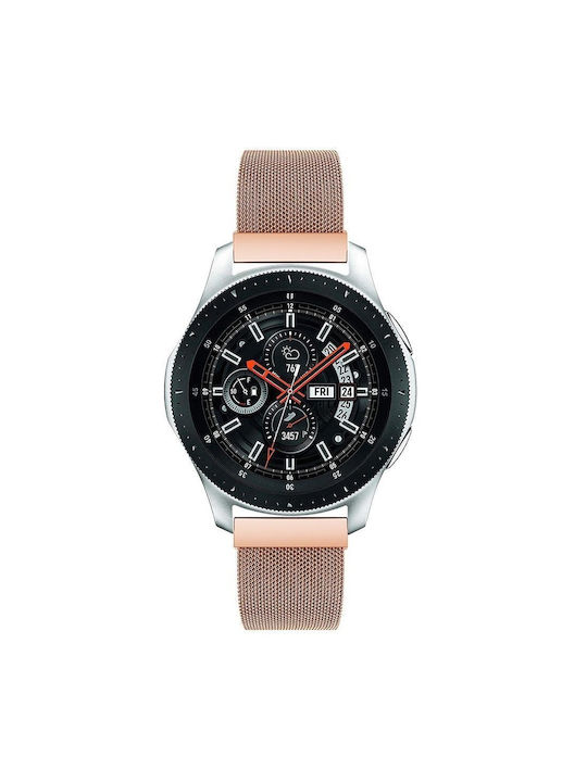 Milanesisches Armband Teleskop 22 Mm Rose Gold
