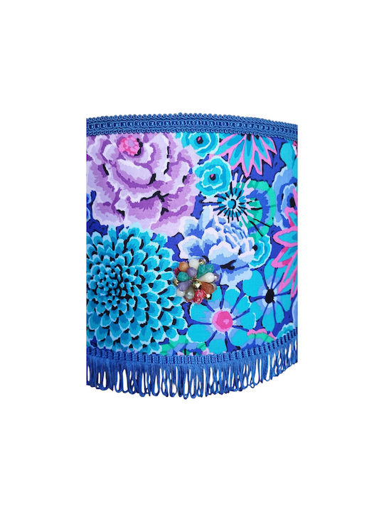 Oxygen Kids Single Ceiling Light E27 Blue 30x20cm