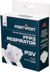 Portwest Schutzmasken FFP3 mit Ventil 3 Stück Portwest Schutzmasken FFP3 mit Ventil 3 Stück