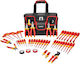 Vevor Tool Case with 50 Electrician's Tool Set