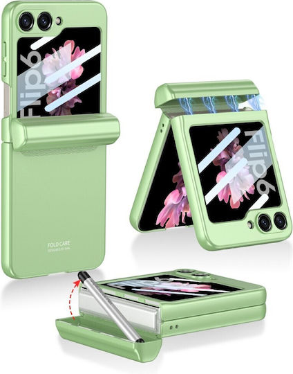 GKK Magnetic Back Cover Kunststoff Grün Für Galaxy Z Flip6