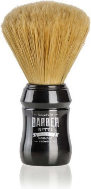Barber Marmara Четка За Бръснене Черна С Дива Свиня Триха